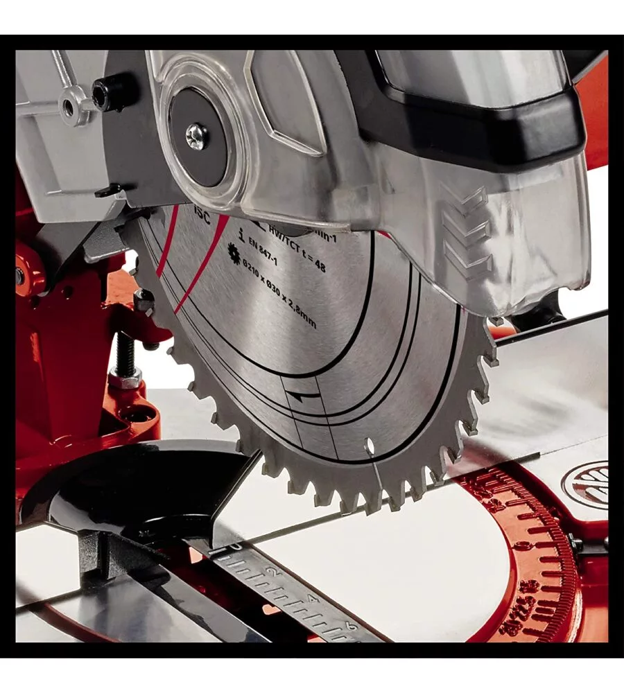 TRONCATRICE PER LEGNO EINHELL "TC-MS 2112" 1400 WATT DIAMETRO LAMA 210 MM