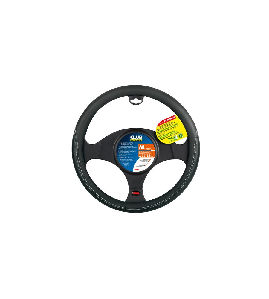 COPRIVOLANTE TPE CLUB NERO 37 - 39 CM  33066