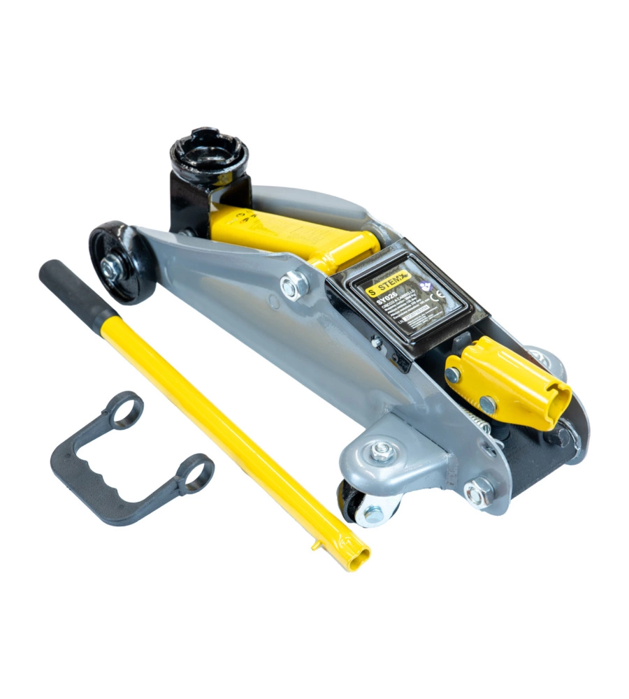 CRIC IDRAULICO PER AUTO CON CARICO MASSIMO 2 TONNELLATE