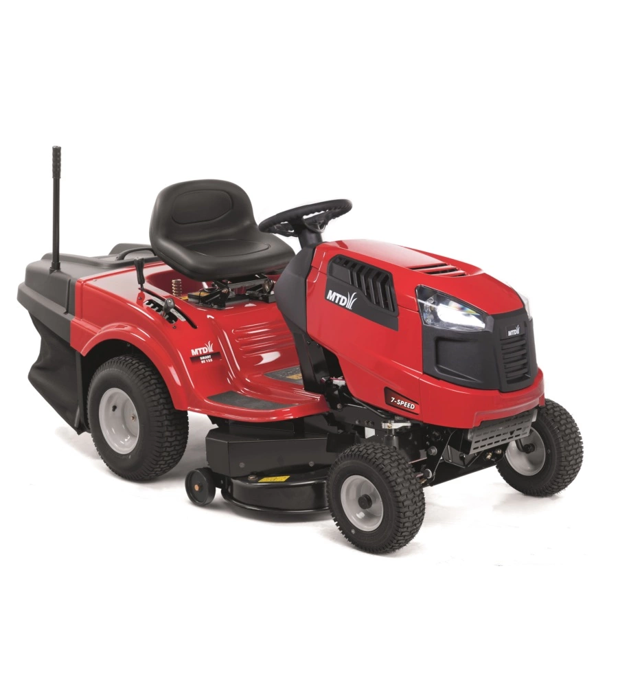 TRATTORINO TAGLIAERBA A SCOPPIO MTD "SMART RE 125" TAGLIO 92 CM 382 CC - MOTORE THORX CON CESTO DI RACCOLTA POSTERIORE