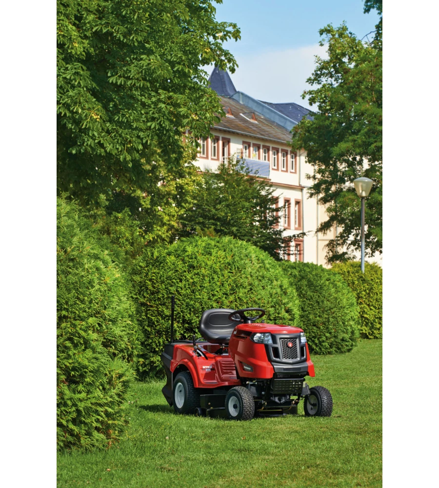 TRATTORINO TAGLIAERBA A SCOPPIO MTD "SMART RE 125" TAGLIO 92 CM 382 CC - MOTORE THORX CON CESTO DI RACCOLTA POSTERIORE