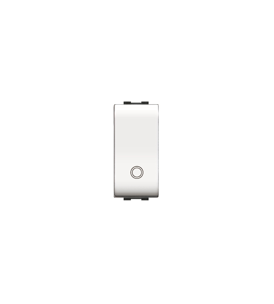 PULSANTE UNIPOLARE SERIE MYLIFE 16A - BIANCO.