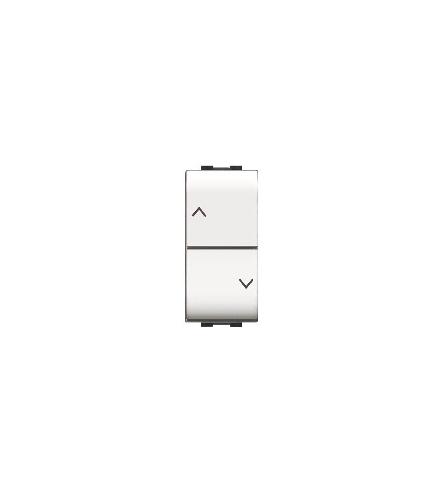 DOPPIO PULSANTE INTERBLOCCATO SERIE MYLIFE -BIANCO.