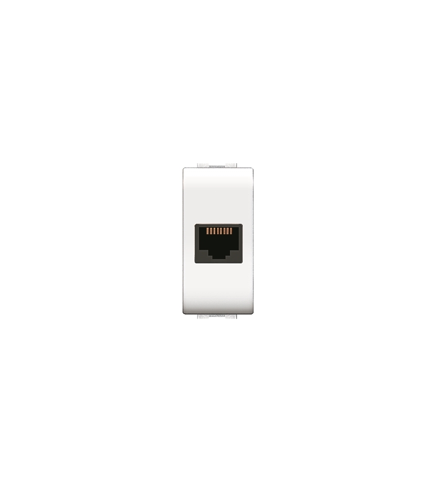 PRESA TELEFONICA RJ11 SERIE  MYLIFE -BIANCO.
