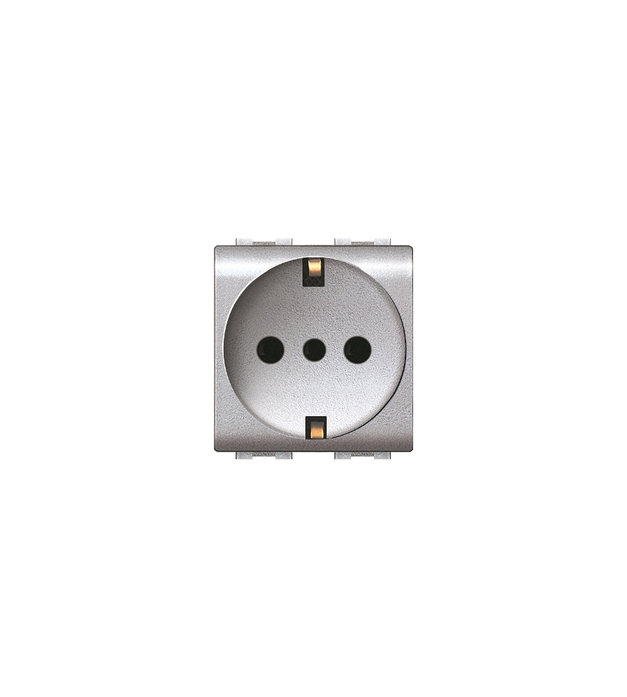 PRESA SCHUKO 2P+T 10A SERIE MYLIFE -BIANCO.
