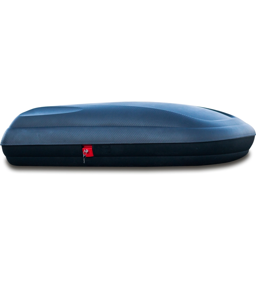 BOX TETTO AUTO DA 320 LITRI "BA320" IN POLIPROPILENE FINITURA CARBONIO 1320X778X345 CM