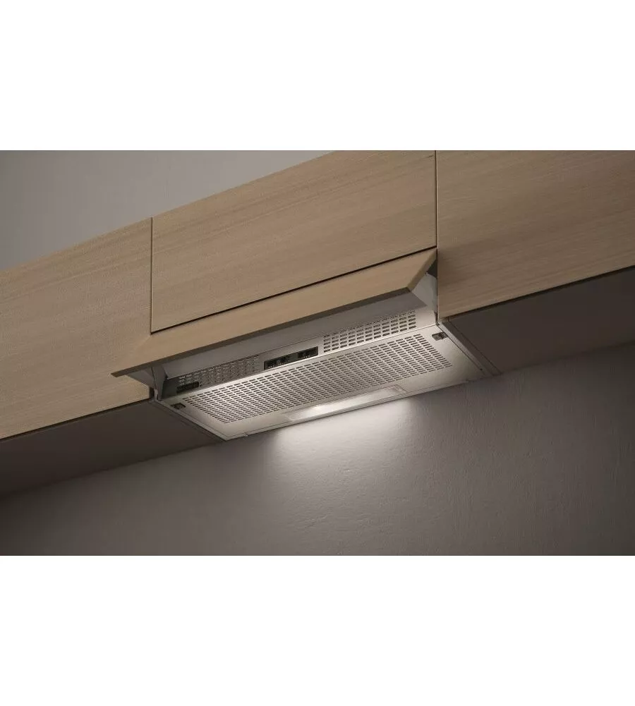 CAPPA ESTRAIBILE FABER "152 LG A60" ASPIRANTE SOTTOPENSILE GRIGIA, 60 CM 225 M³/H