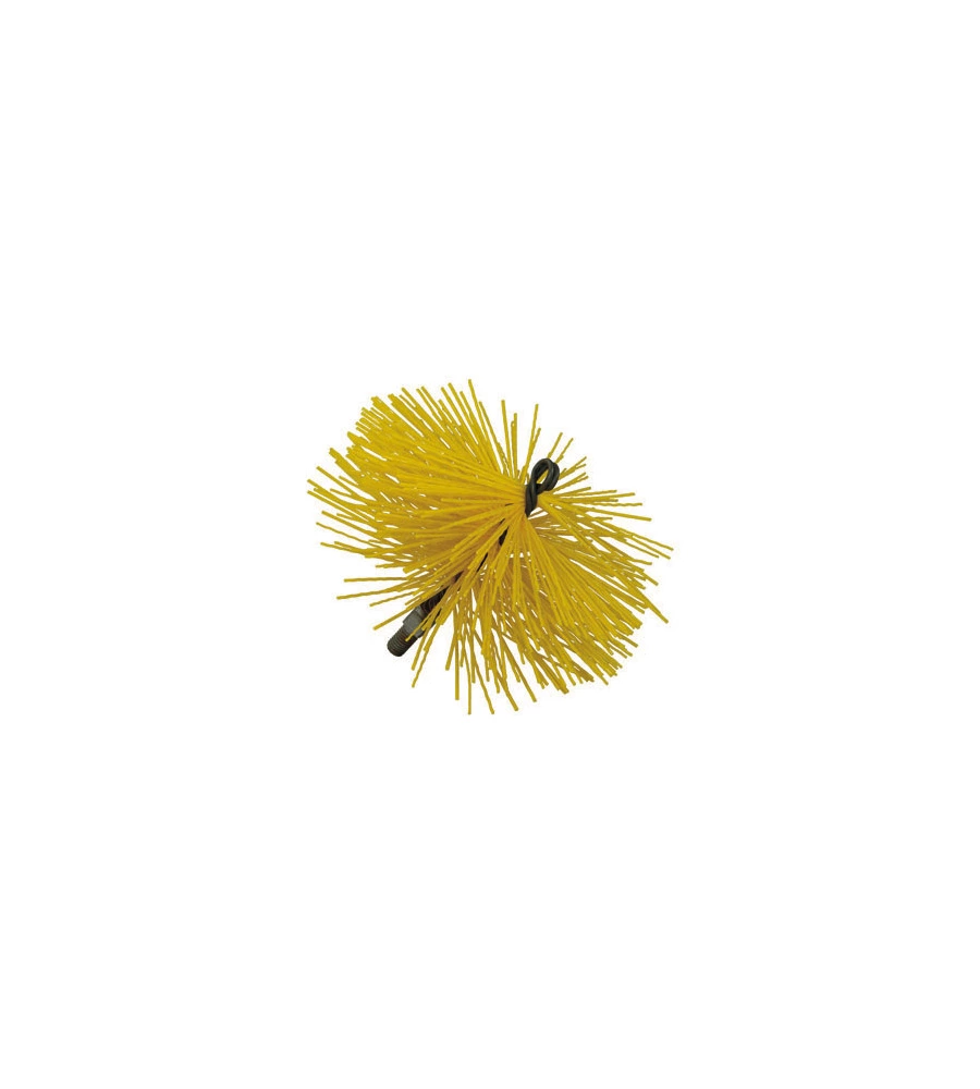 SCOVOLO AD ELICA PER CANNA FUMARIA NYLON CON FILETTO 12 MM 4 FILI, 250 MM.