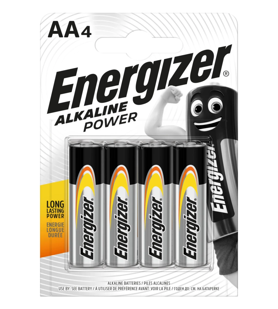 ENERGIZER Alkaline Power AA BP4