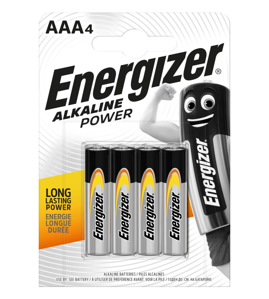 ENERGIZER ALKALINA POWER AAA BP4