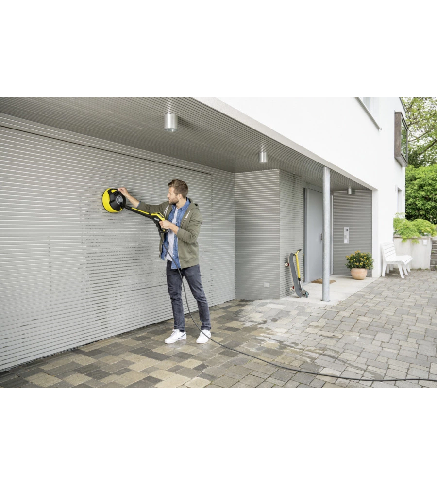 SPAZZOLA LAVASUPERFICI PER IDROPULITRICI KARCHER "T5" CON PARASPRUZZI
