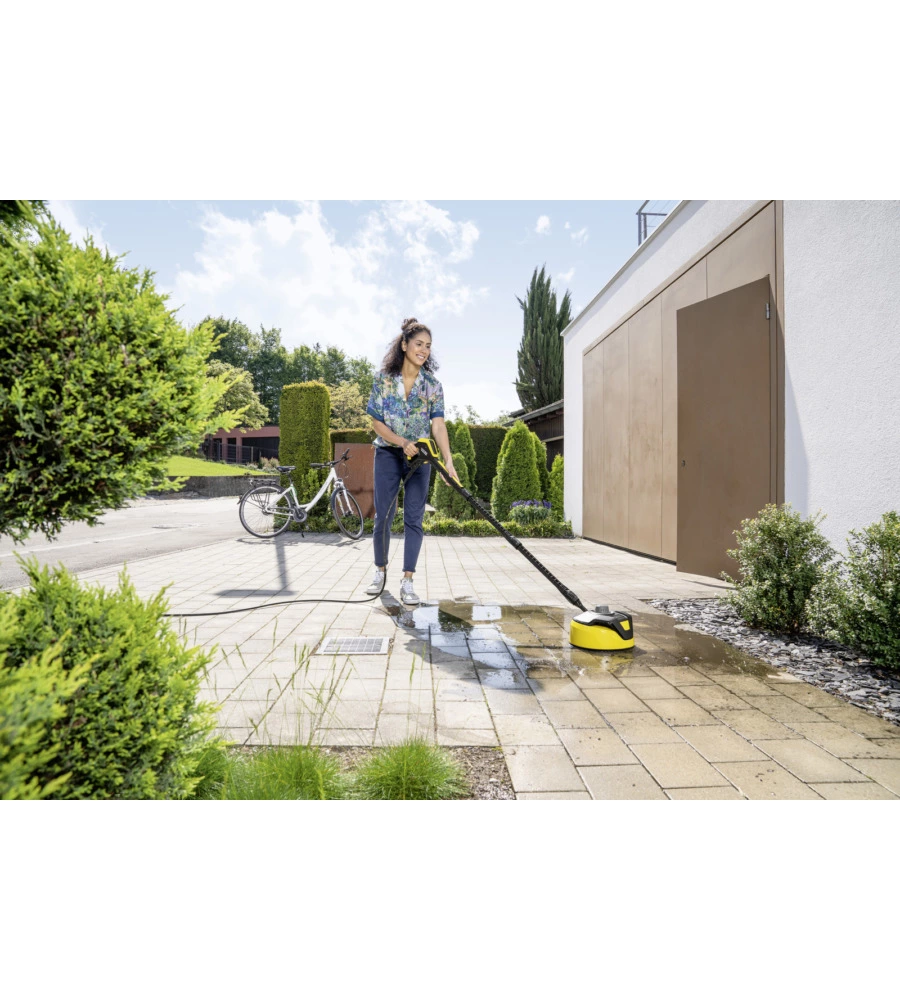 SPAZZOLA LAVASUPERFICI PER IDROPULITRICI KARCHER "T5" CON PARASPRUZZI