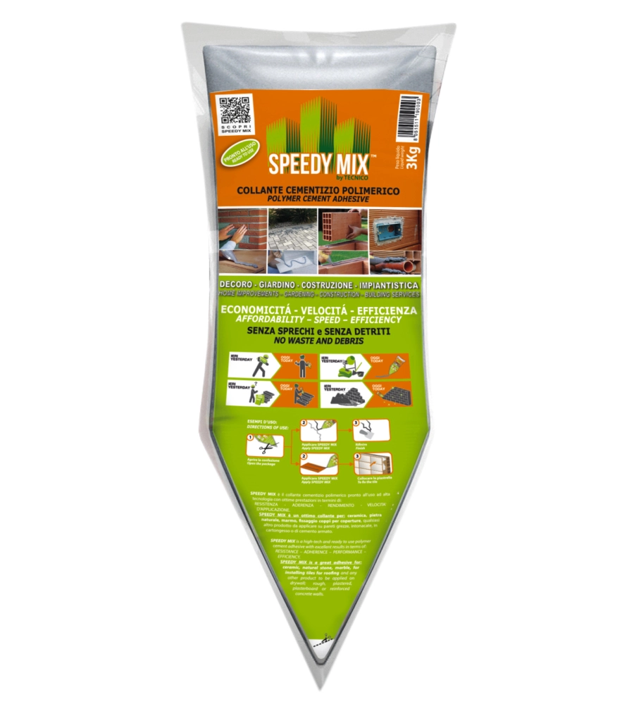 SPEEDY MIX - MALTA POLIMERICA PRONTA ALL' USO - 3 KG.