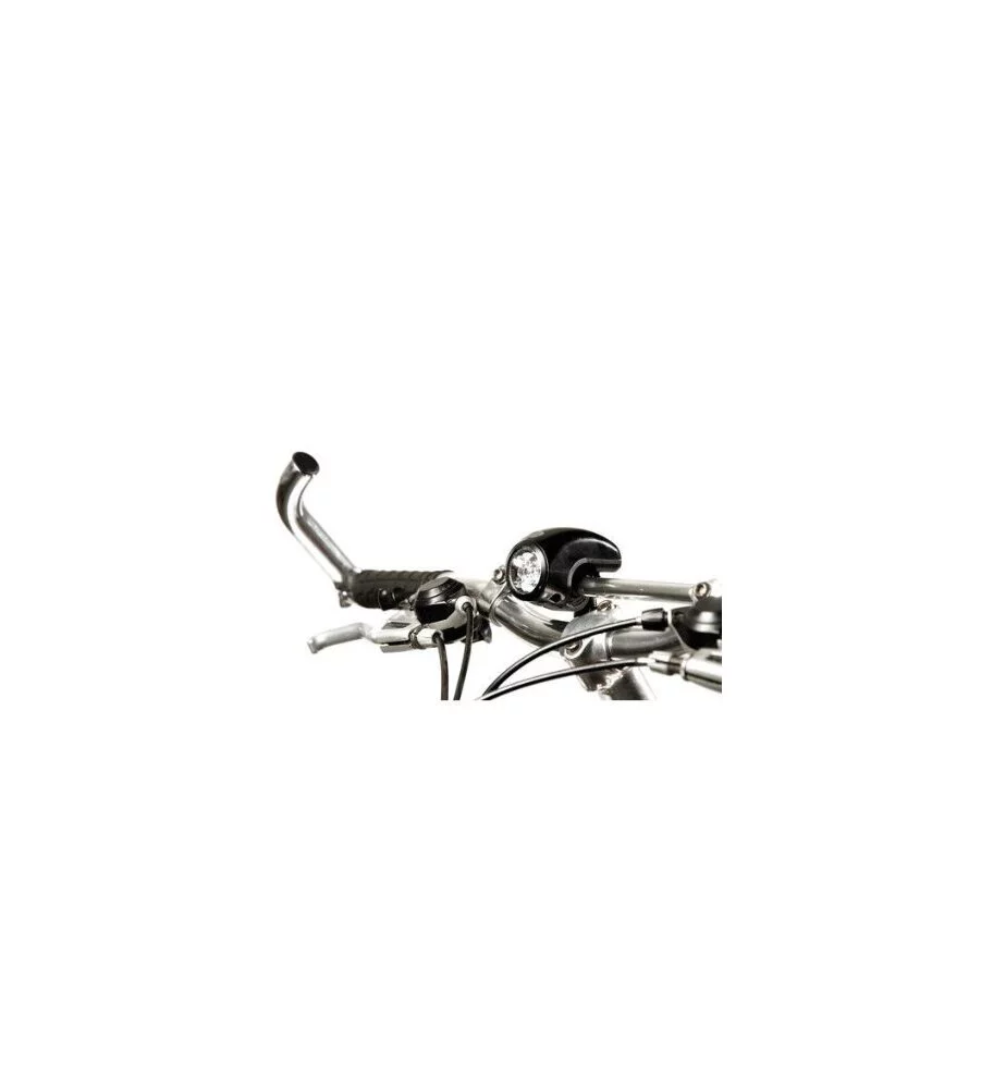 FANALE ANTERIORE PER BICI A 5 LED - 3 FUNZIONI.  93568
