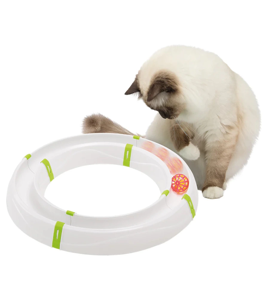 GIOCO PER GATTI "MAGIC CIRCLE", CON PALLINA INCLUSA - FERPLAST
