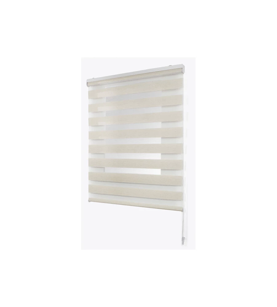 TENDA A RULLO "DUOLUX" BIANCO, 80X180 CM