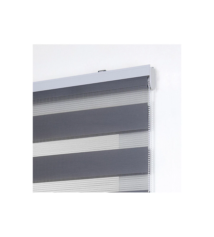 TENDA A RULLO "DUOLUX" ARGENTO, 100X250 CM