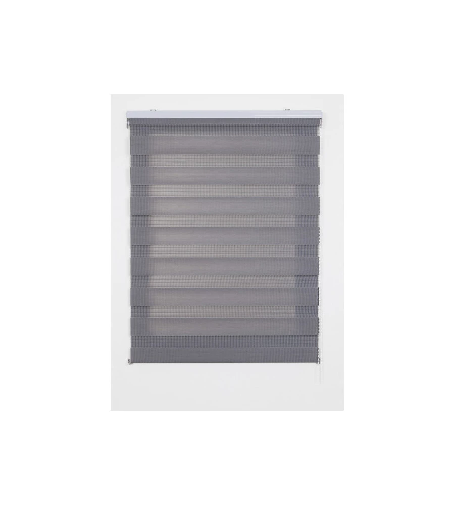TENDA A RULLO "DUOLUX" ARGENTO, 100X250 CM