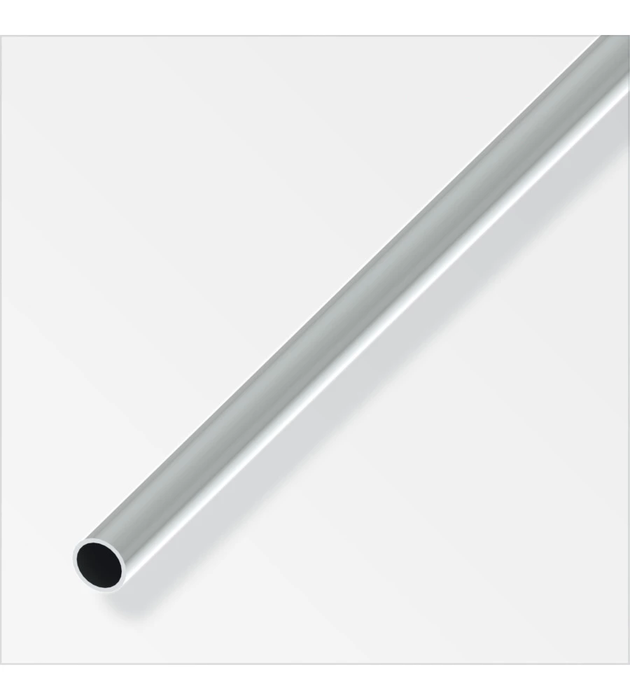 TUBO TONDO ALLUMINIO 12 BRIL - 1 METRO.