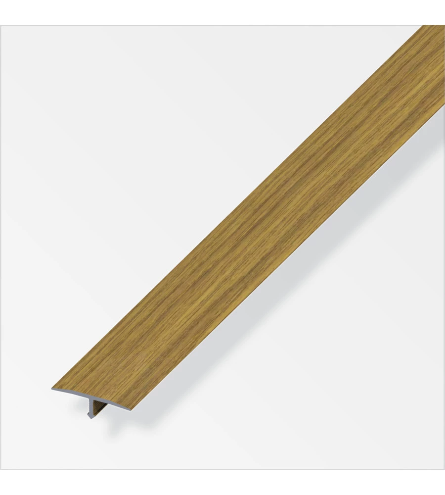 COPRIGIUNTO 25 ALLUMINIO ROVERE - 1 METRO.