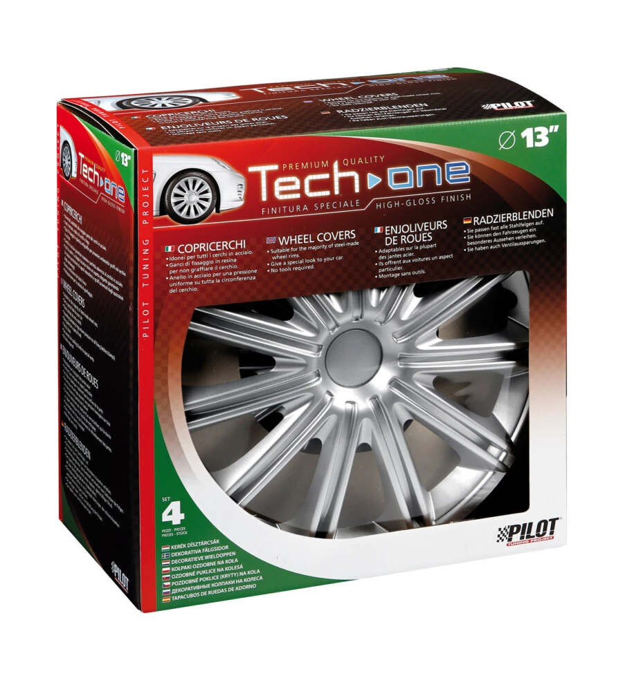 COPRICERCHI PER AUTO NERO - Ø 13"  31510