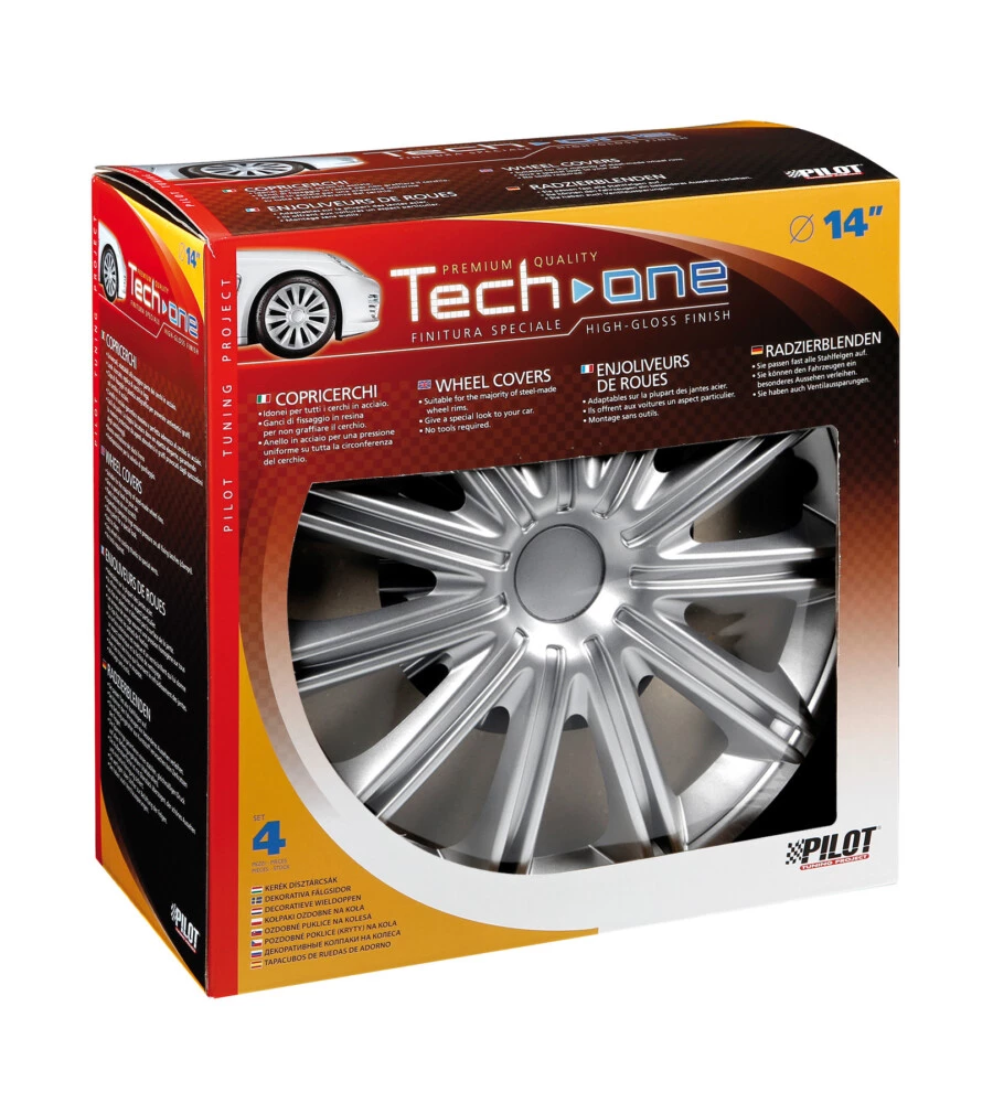 COPRICERCHI PER AUTO NERO - Ø 14"  31511