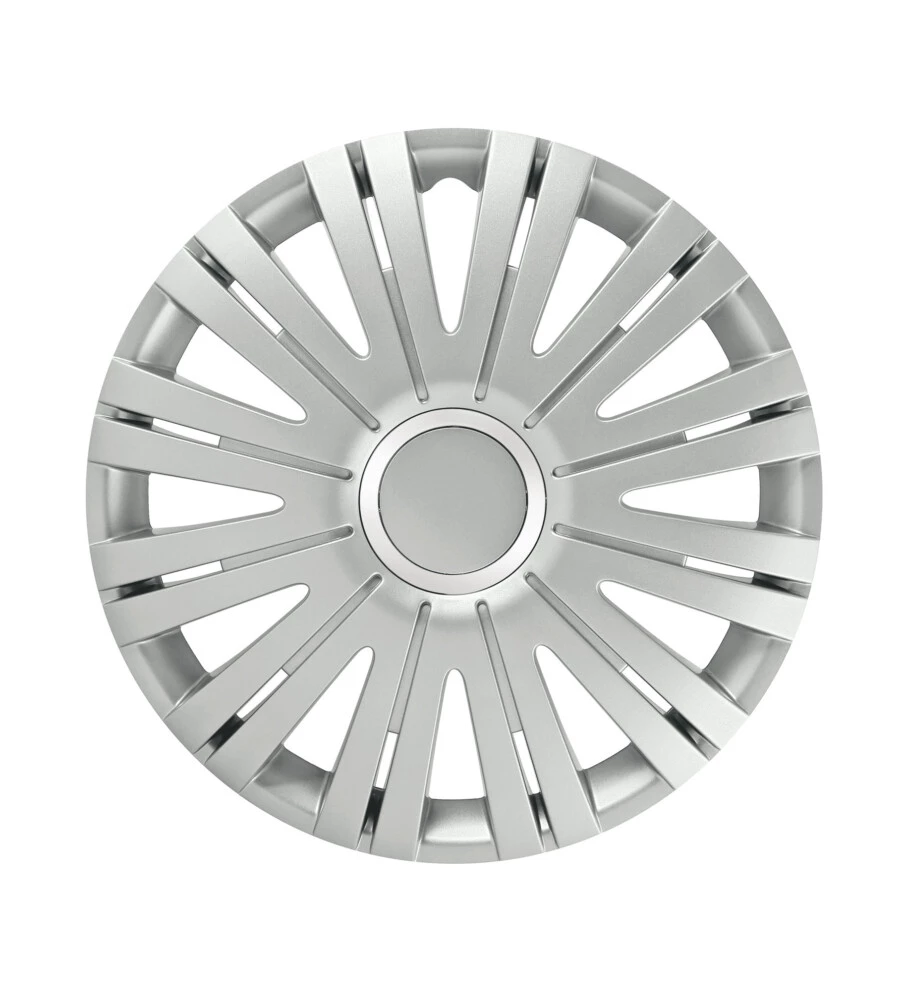 COPRICERCHI PER AUTO ACTIVE SILVER - Ø 15" PILOT  31557