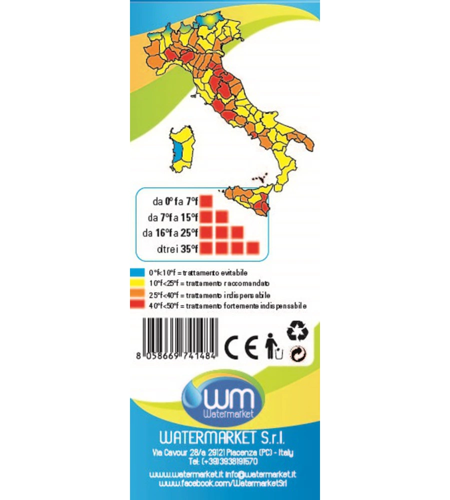 TEST IN KIT PER DUREZZA ACQUA