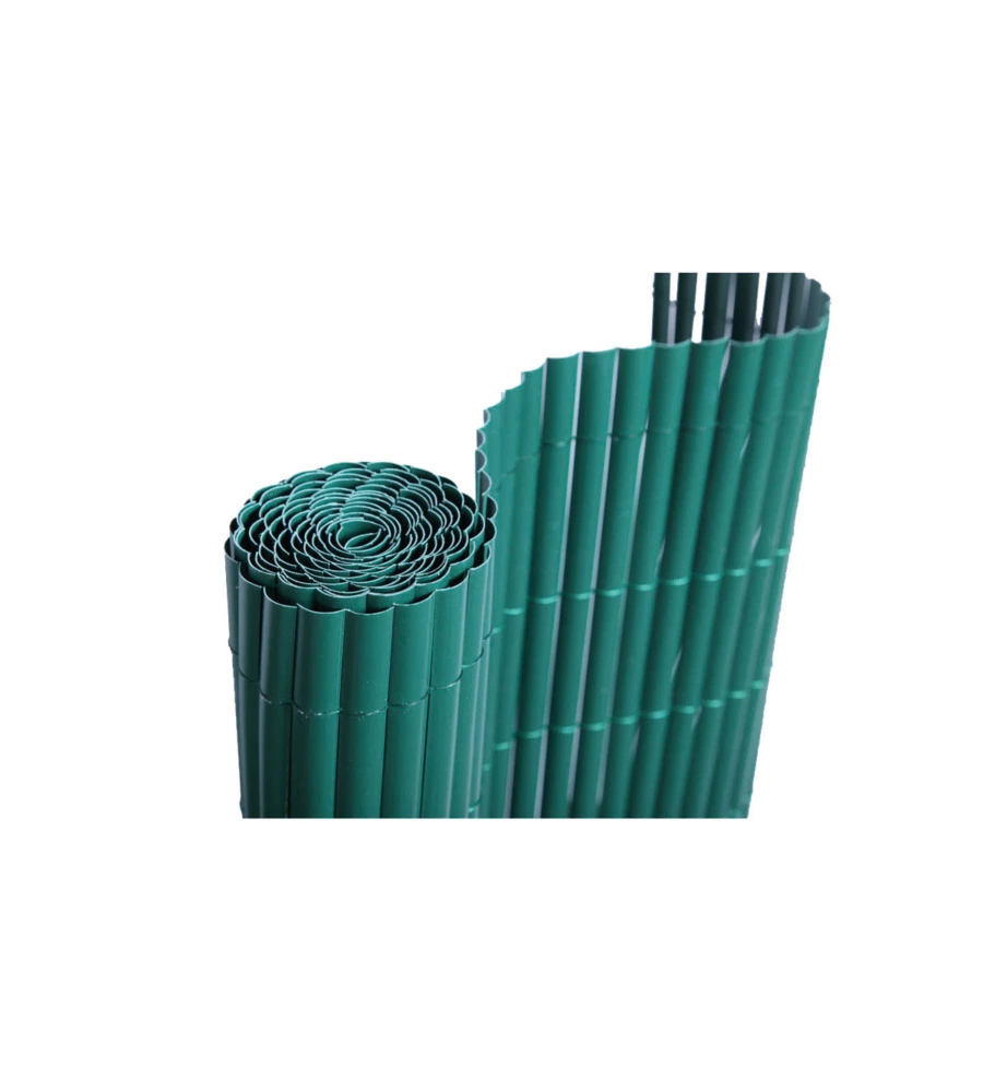 RECINZIONE DA ESTERNO IN PVC EUROGARDEN MONOFACCIALE VERDE 3X1 METRI