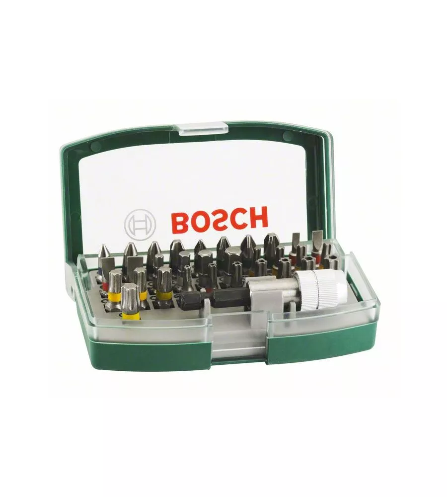 SET 32 INSERTI PER AVVITATORE BOSCH CON SUPPORTO MAGNETICO