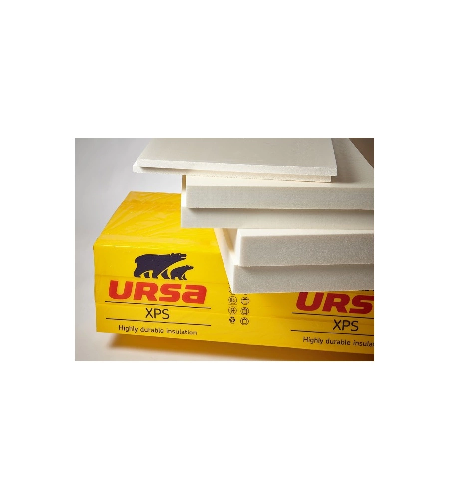 PANNELLO IN POLISTIRENE ESTRUSO URSA XPS NIII-I 1250x600x30 MM