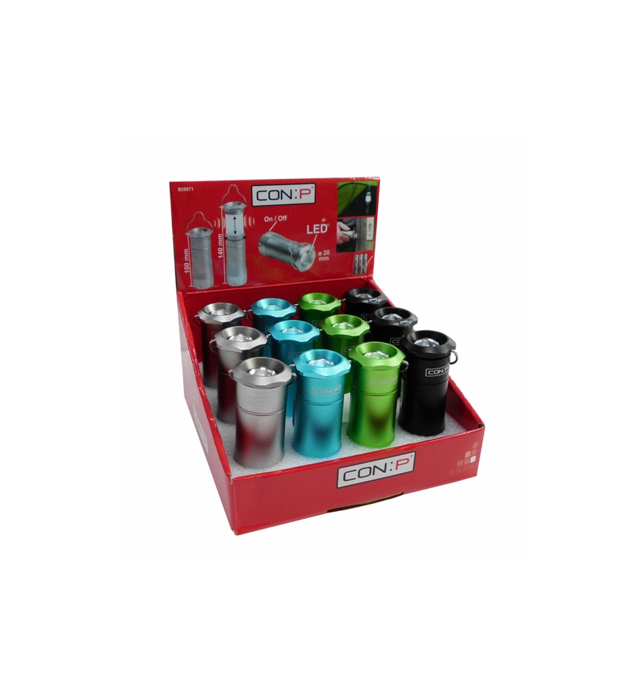 TORCIA LANTERNA A LED 2 IN 1