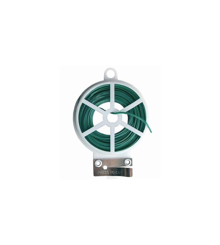 DISPENCER FILO PLASTIFICATO VERDE 50 MT.