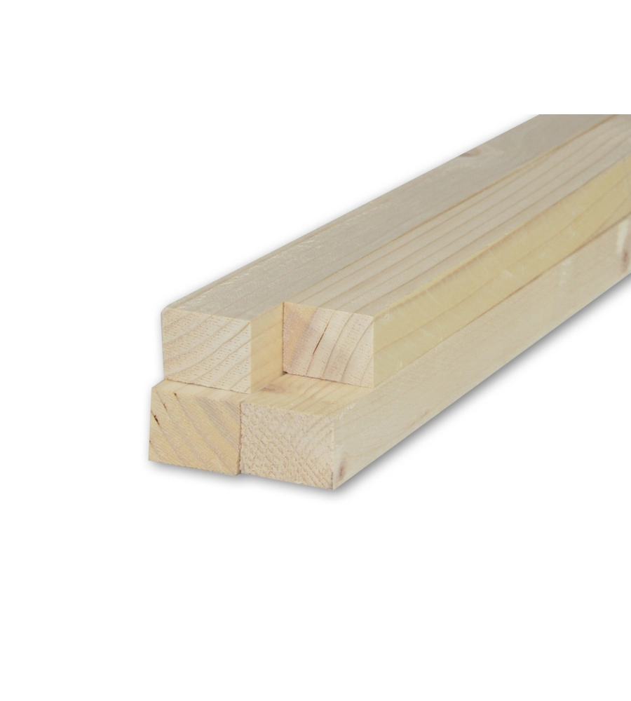 LISTELLO IN ABETE GREZZO 30 X 40 X 2000 MM