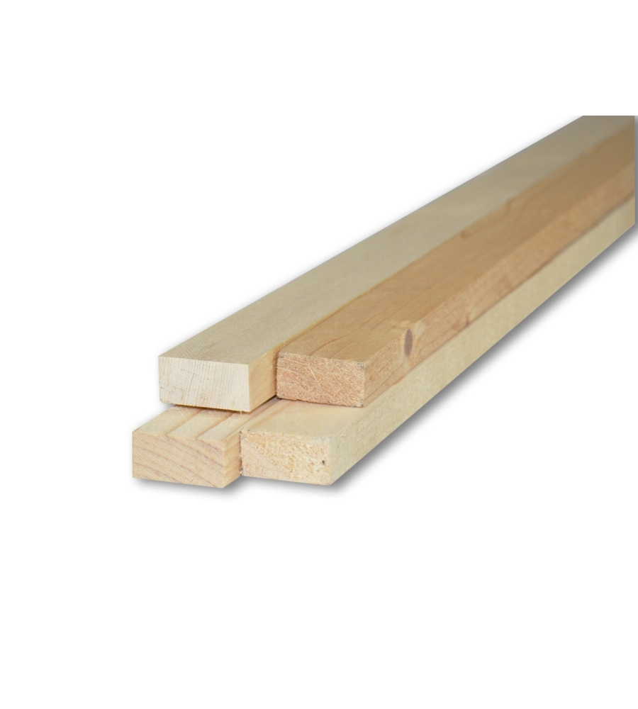 LISTELLO IN ABETE GREZZO 20 X 40 X 3000 MM