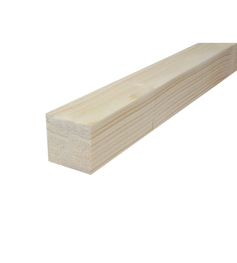 LISTELLO GREZZO IN ABETE 40X40X2000 MM. - PIRCHER.