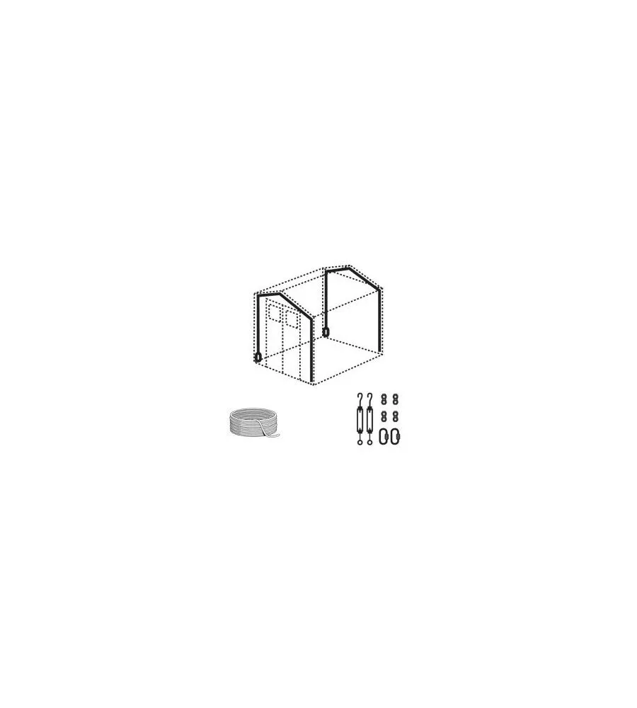 KIT DI ANCORAGGIO AL SUOLO GROSFILLEX PER CASETTE - COD. 22954031