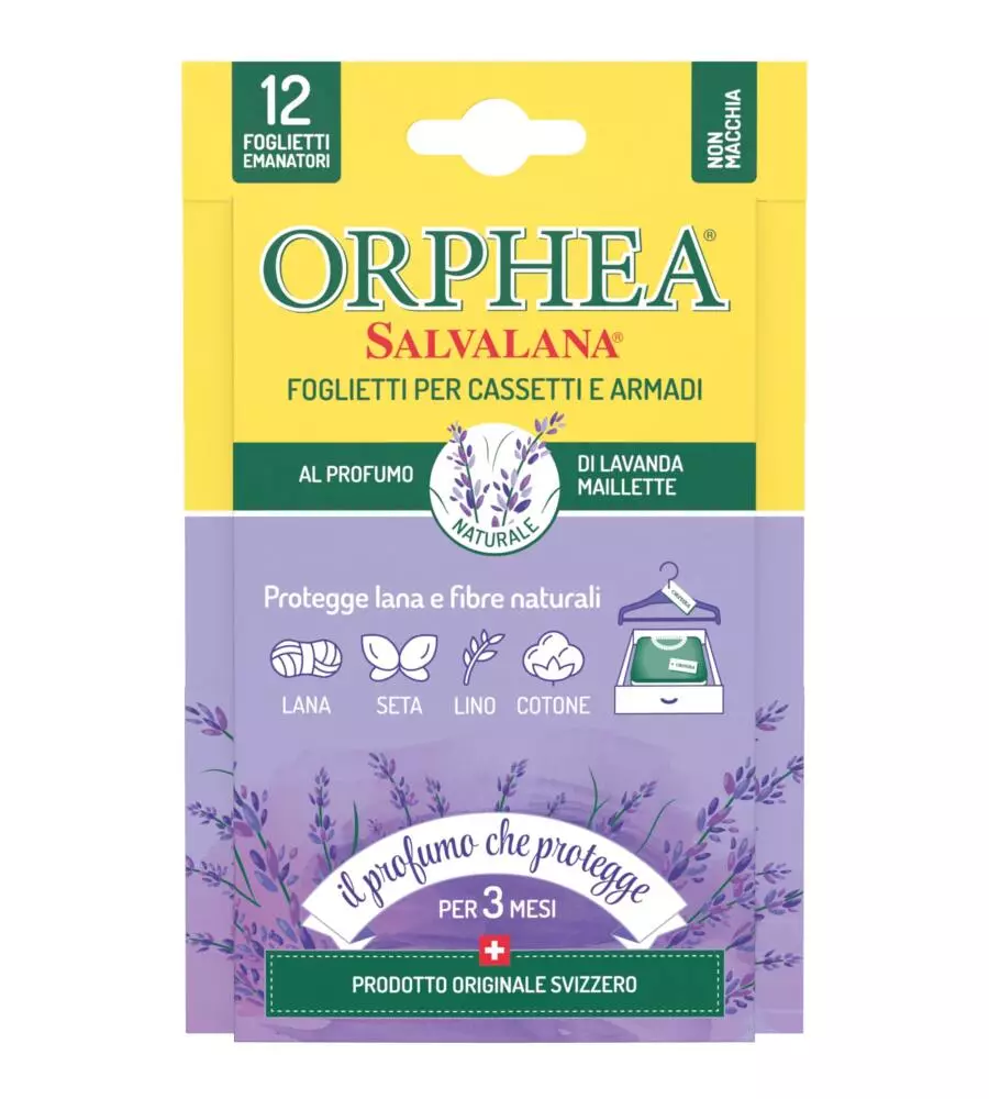 FOGLIETTI SALVALANA PER CASSETTI ED ARMADI - LAVANDA.