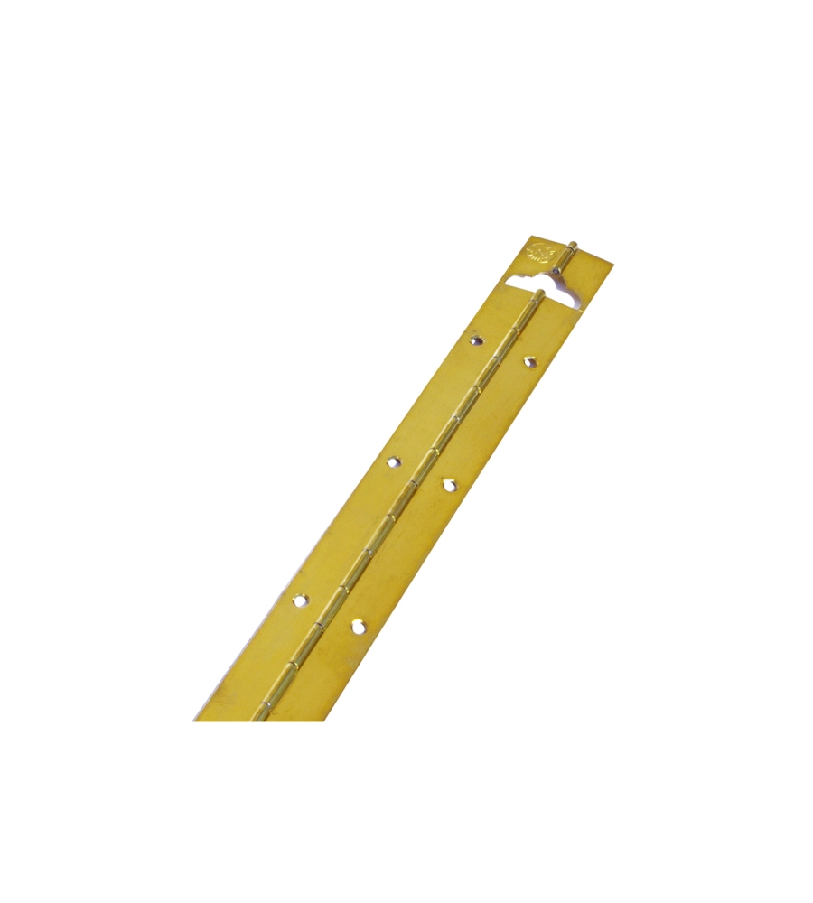 CERNIERA A METRAGGIO - 400 X 32 MM. - OTTONATO