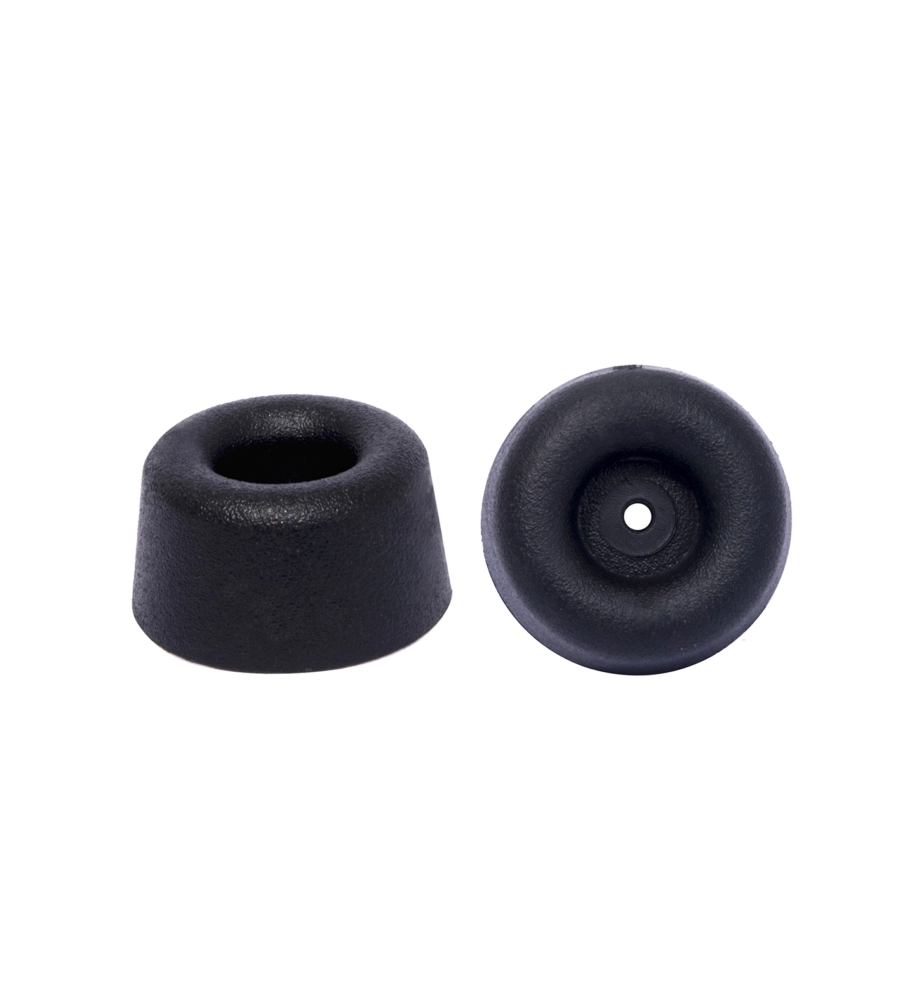 PARACOLPI TRONCO CONICO - Ø 29 MM. - NERO - 8 PZ.
