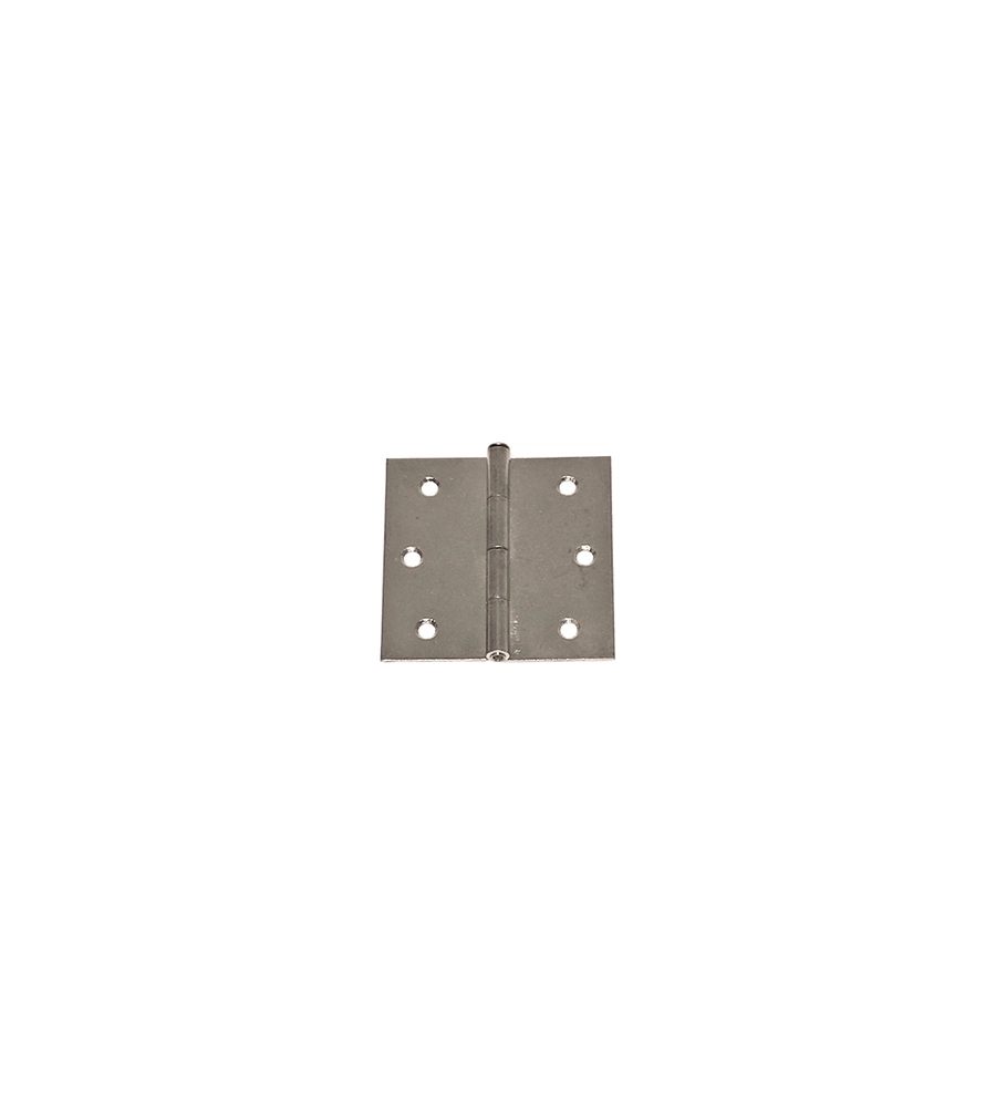 CERNIERE QUADRE 30 X 30 MM. - ZINCATE - 4 PZ.