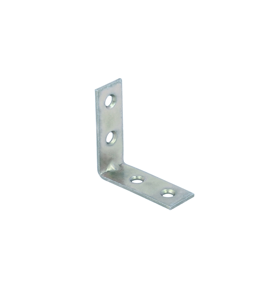 LASTRINE DI GIUNZIONE AD ANGOLO 50 X 50 MM. - ZINCATE - 4 PZ.