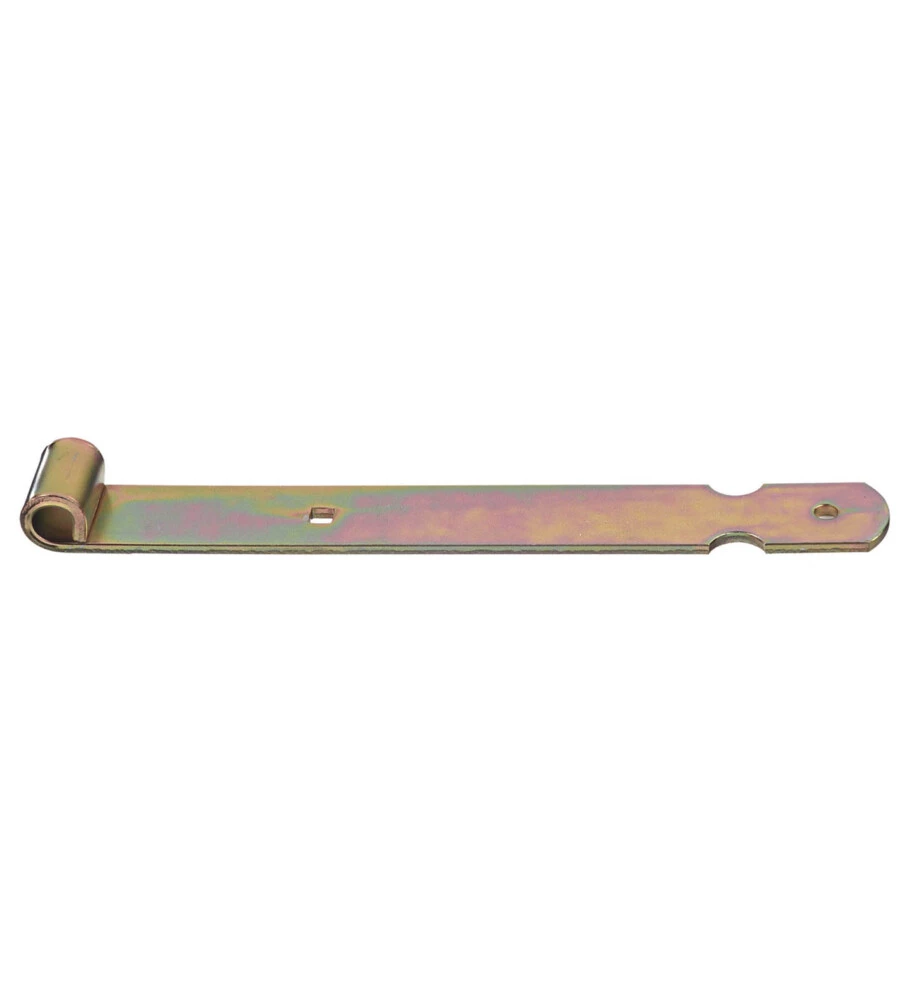 BANDELLA CON OCCHIOLO Ø 10 X 300 MM. - ZINCATO GIALLO