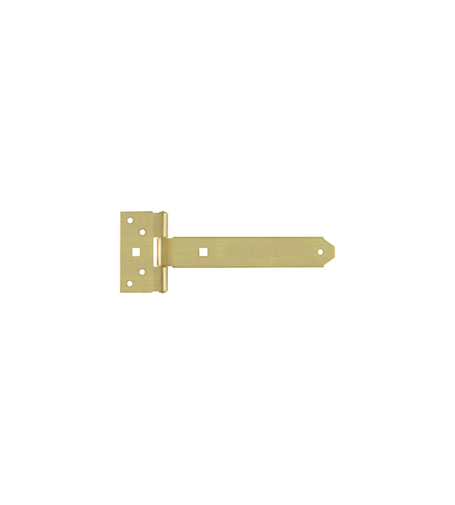 BANDELLA CON CERNIERA, LEGGERA 200 X 33 X 2,0 MM. - ZINCATO GIALLO