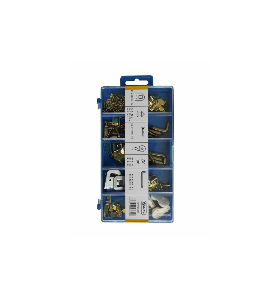 ASSORTIMENTO "FISSAGGIO QUADRI" - 142 PZ.