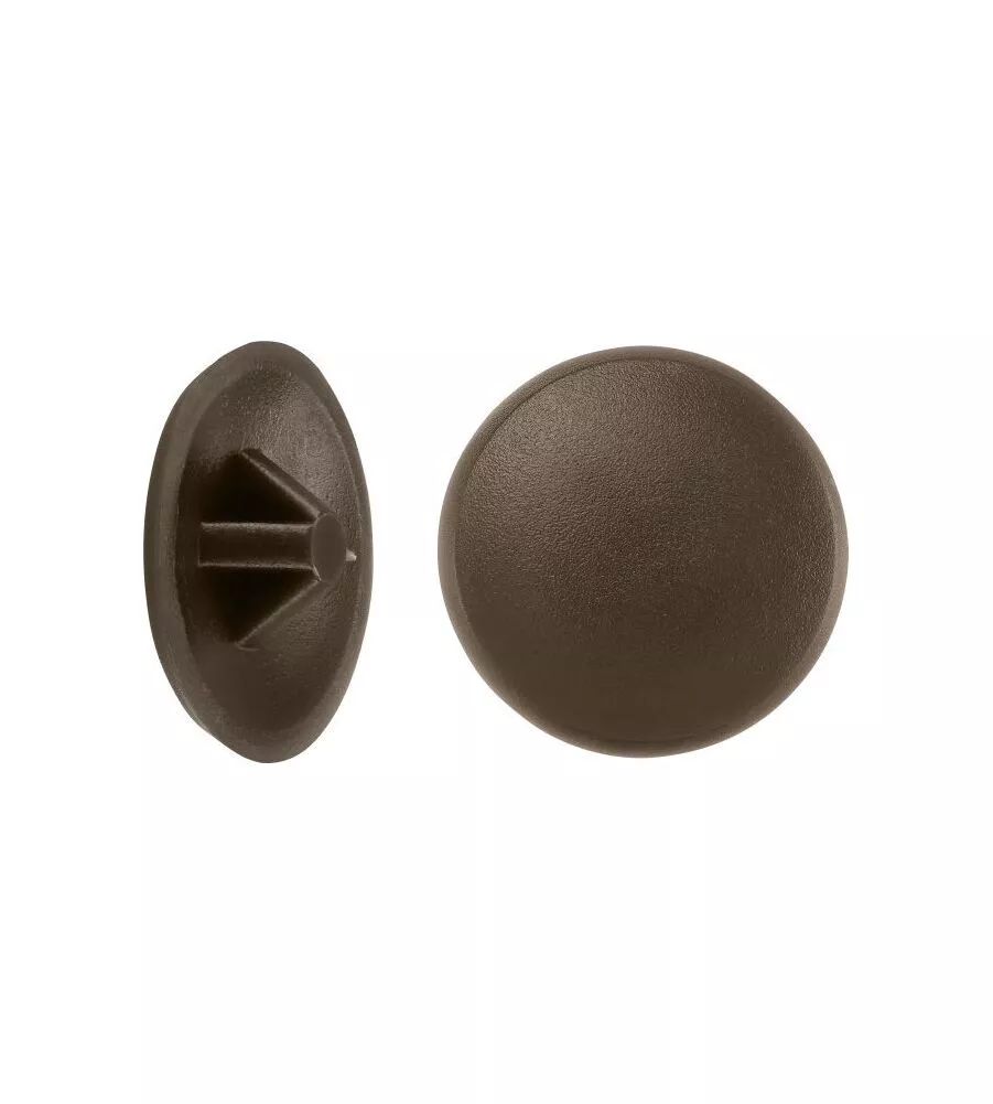CAPPUCCI COPRIVITE MARRONE - 50 PZ.