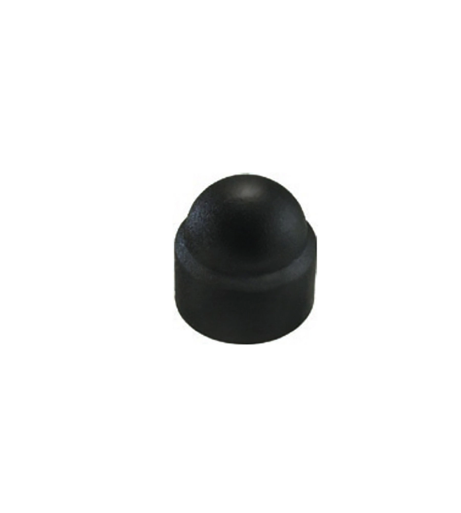 COPRIBULLONI IN PLASTICA M8 NERO - 8 PZ.