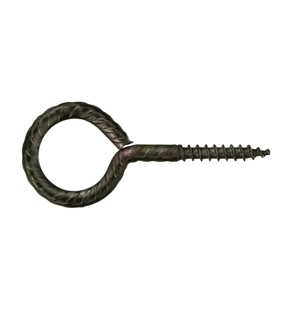 OCCHIOLI RUSTICI PER LEGNO 4,0X20X10 MM. - 6 PZ.