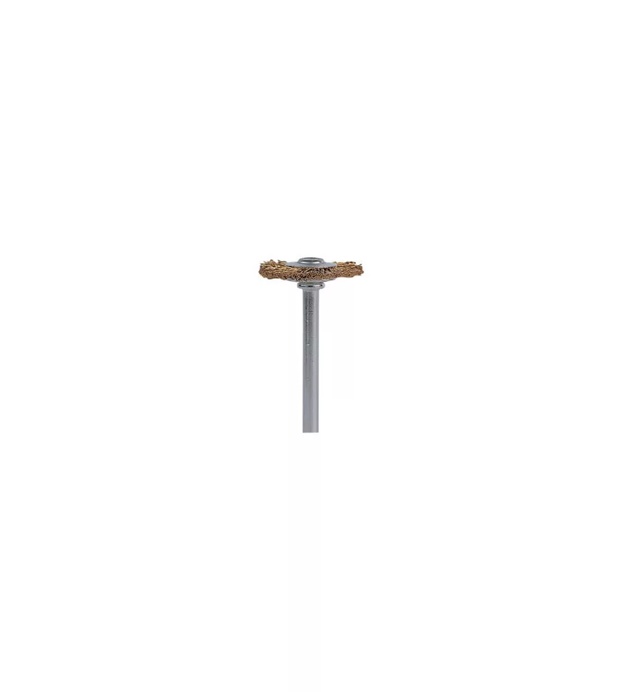 2 SPAZZOLE IN OTTONE 19 MM