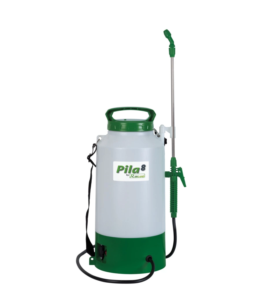 NEBULIZZATORE ELETTRICO A BATTERIA RIBIMEX "PRP081E" CON SERBATOIO IN POLIPROPILENE, 8 LITRI